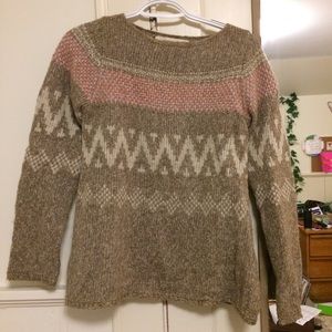 Zara knit pattern sweater