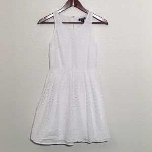 Eyelet Fit and Flare Old Navy Dress
