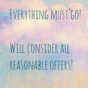 Everything in my closet!