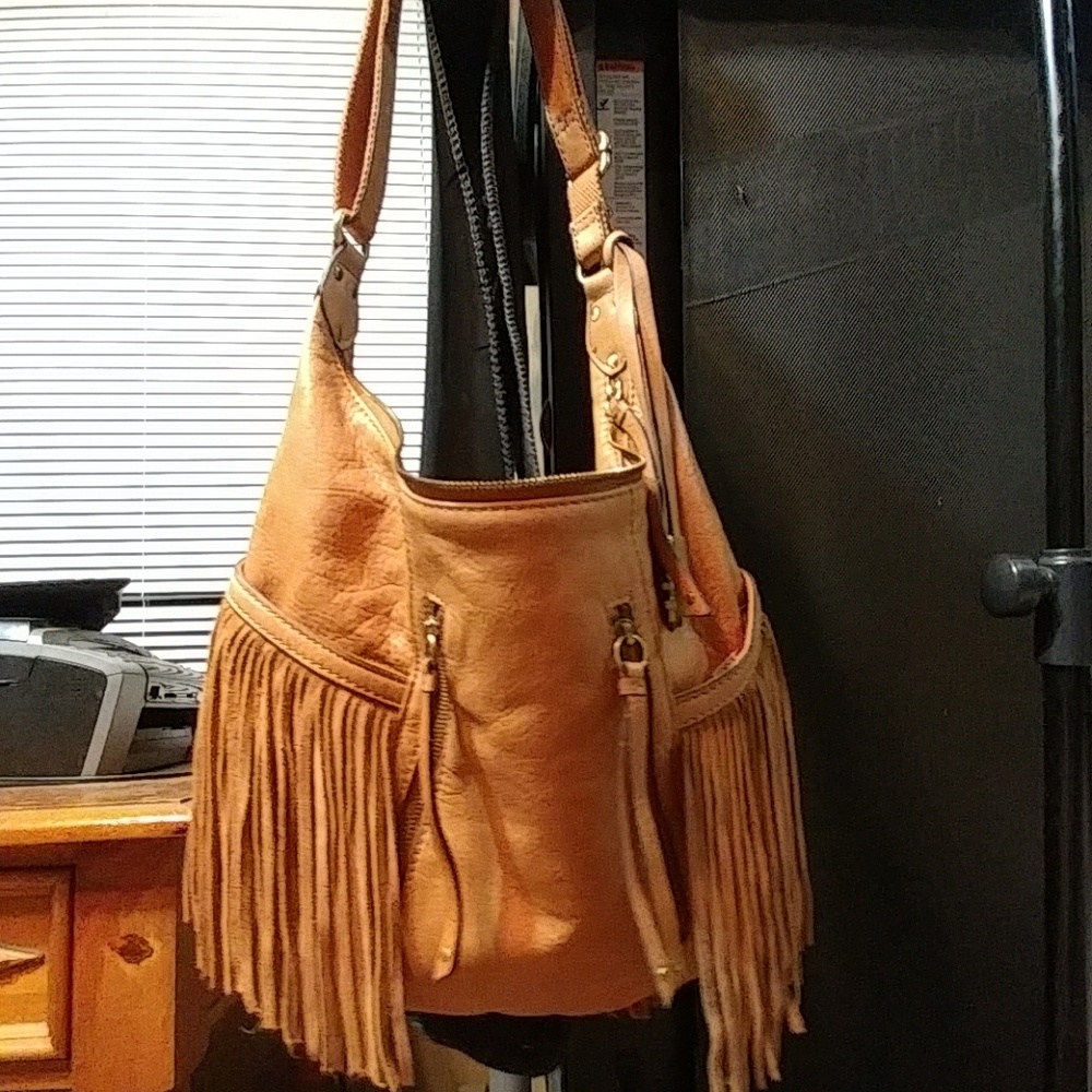 Lucky Brand fringed handbag