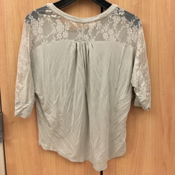 Mid sleeve tan t shirt - Picture 2 of 3