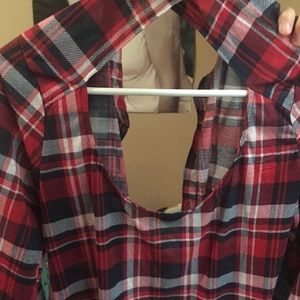 Plaid long sleeve