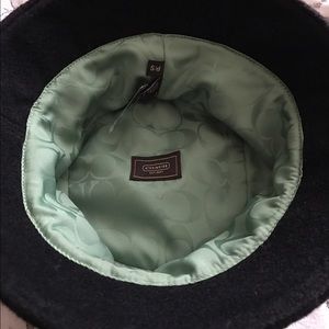 Coach wool black hat