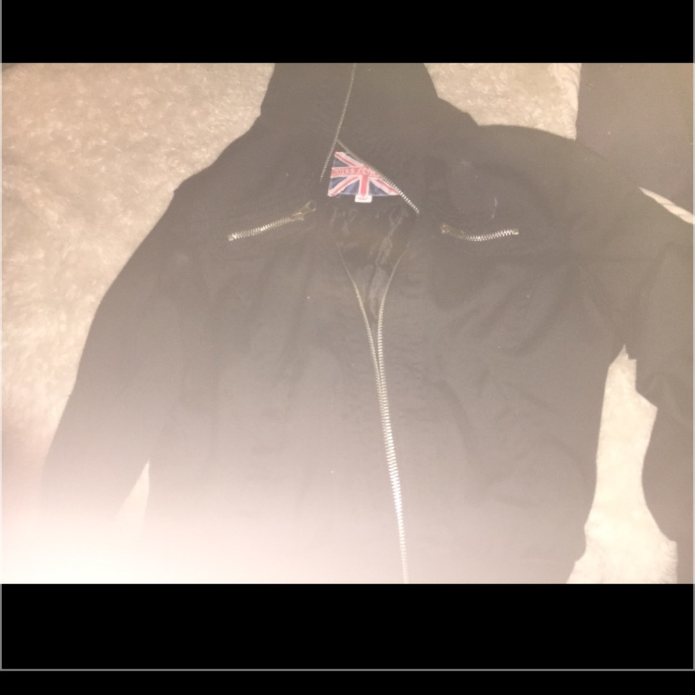 this is a miss london jacket with lots of pockets