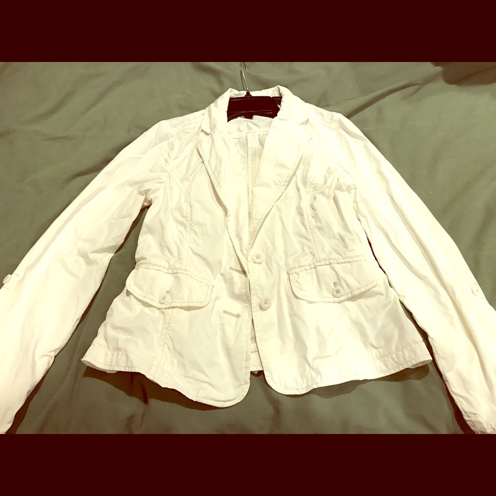 Eddie Bauer white jacket