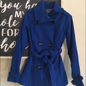 Royal blue coat