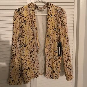 NWT XS Sam and Lavi Print blazer