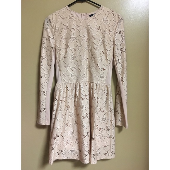 Blush Lace, Floral Dress - Picture 1 of 3