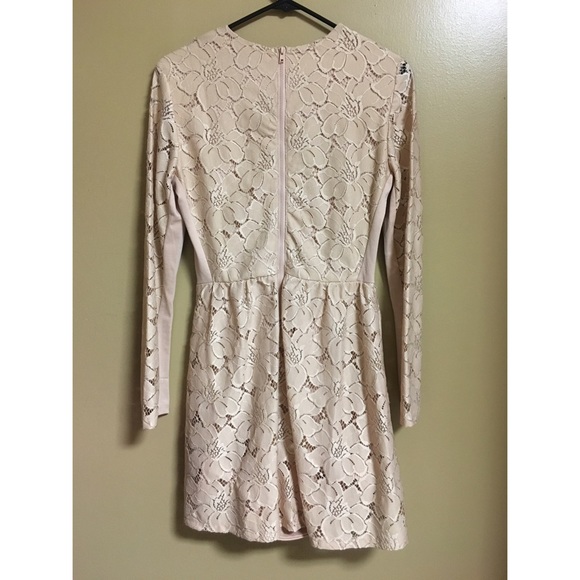 Blush Lace, Floral Dress - Picture 2 of 3