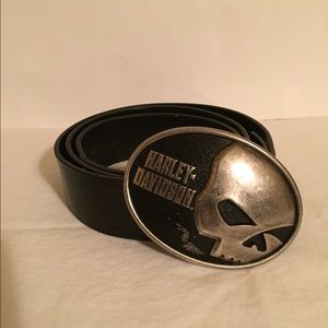 Harley-Davidson Skull Belt
