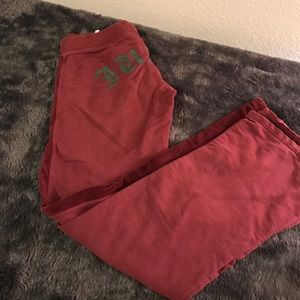 Burgundy Juicy Couture XS Sweat Pants