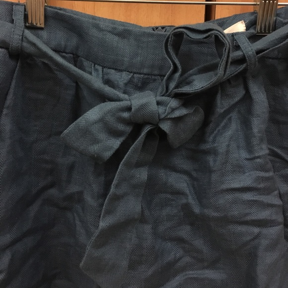 Blue canvas walking shorts - Picture 3 of 4