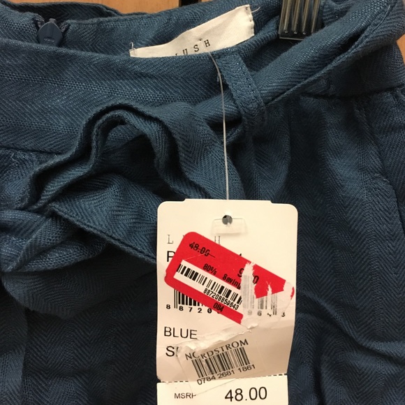 Blue canvas walking shorts - Picture 4 of 4