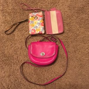 Group of 3 Small Coach Bags