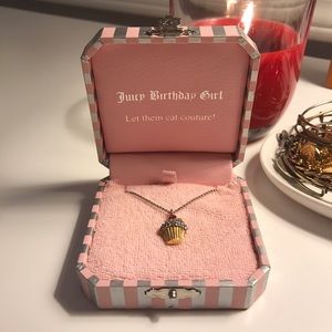 Juicy Couture Birthday Edition Cupcake Necklace