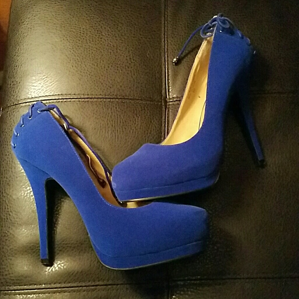 Sassy Blue Heels