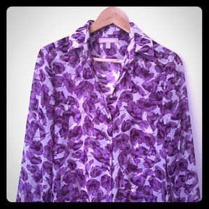 Banana republic sheer top