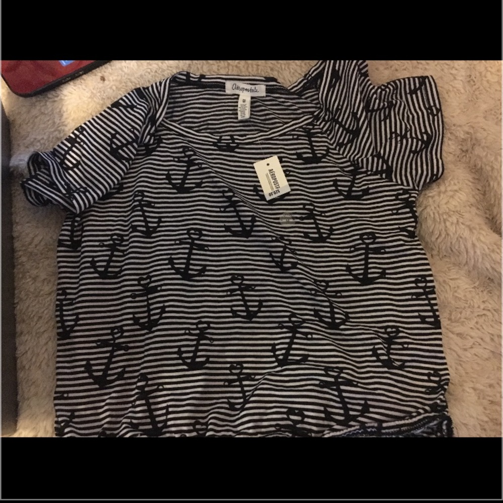 This is a anchor top of crop top