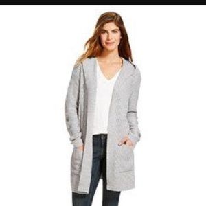 Super cute and cozy hooded cardigan sweater