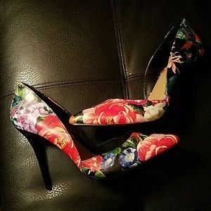 Floral heels