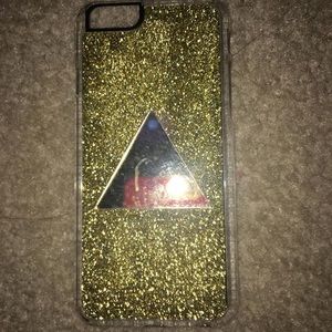 Gold w/ a mirror like illuminati at the back