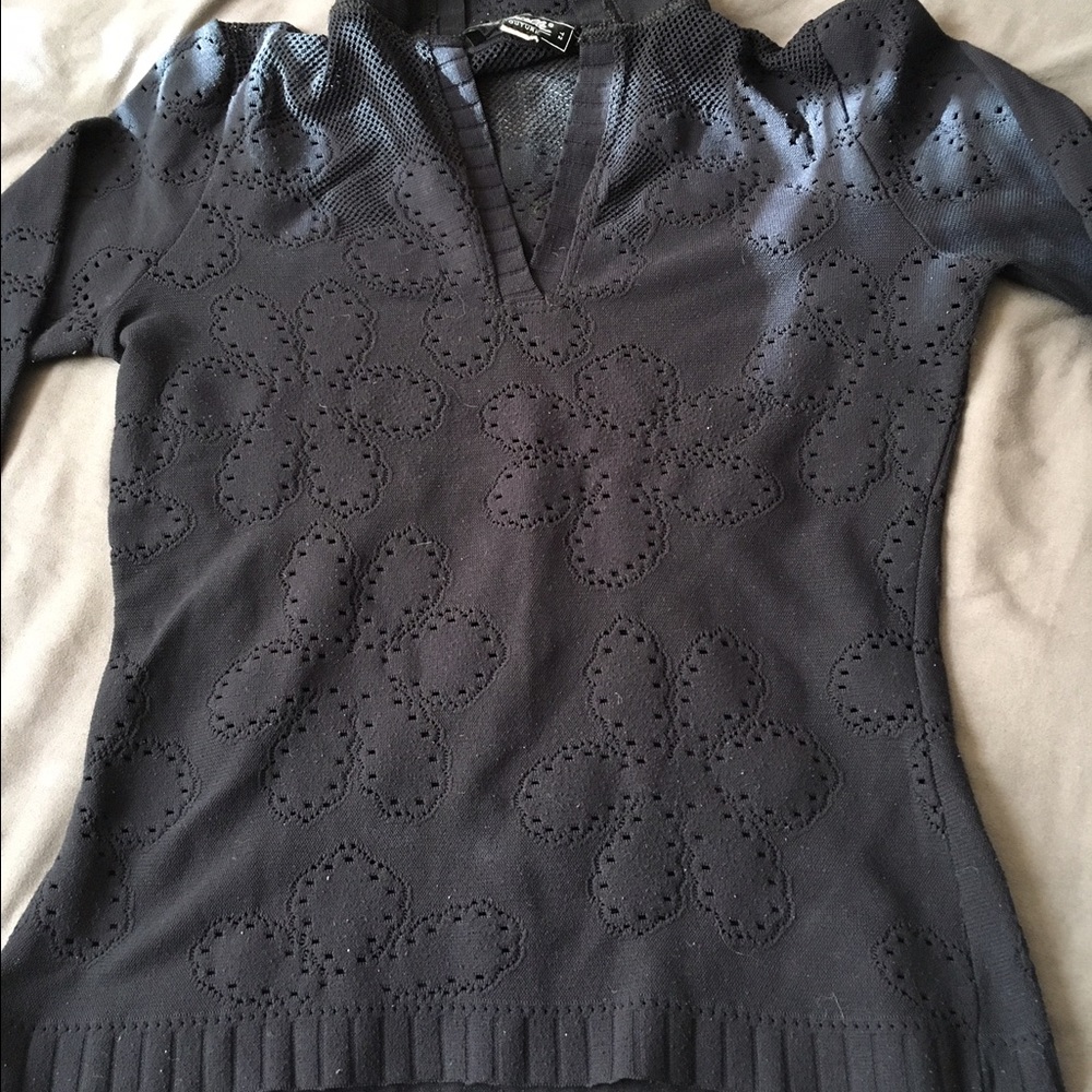Spandex fishnet top