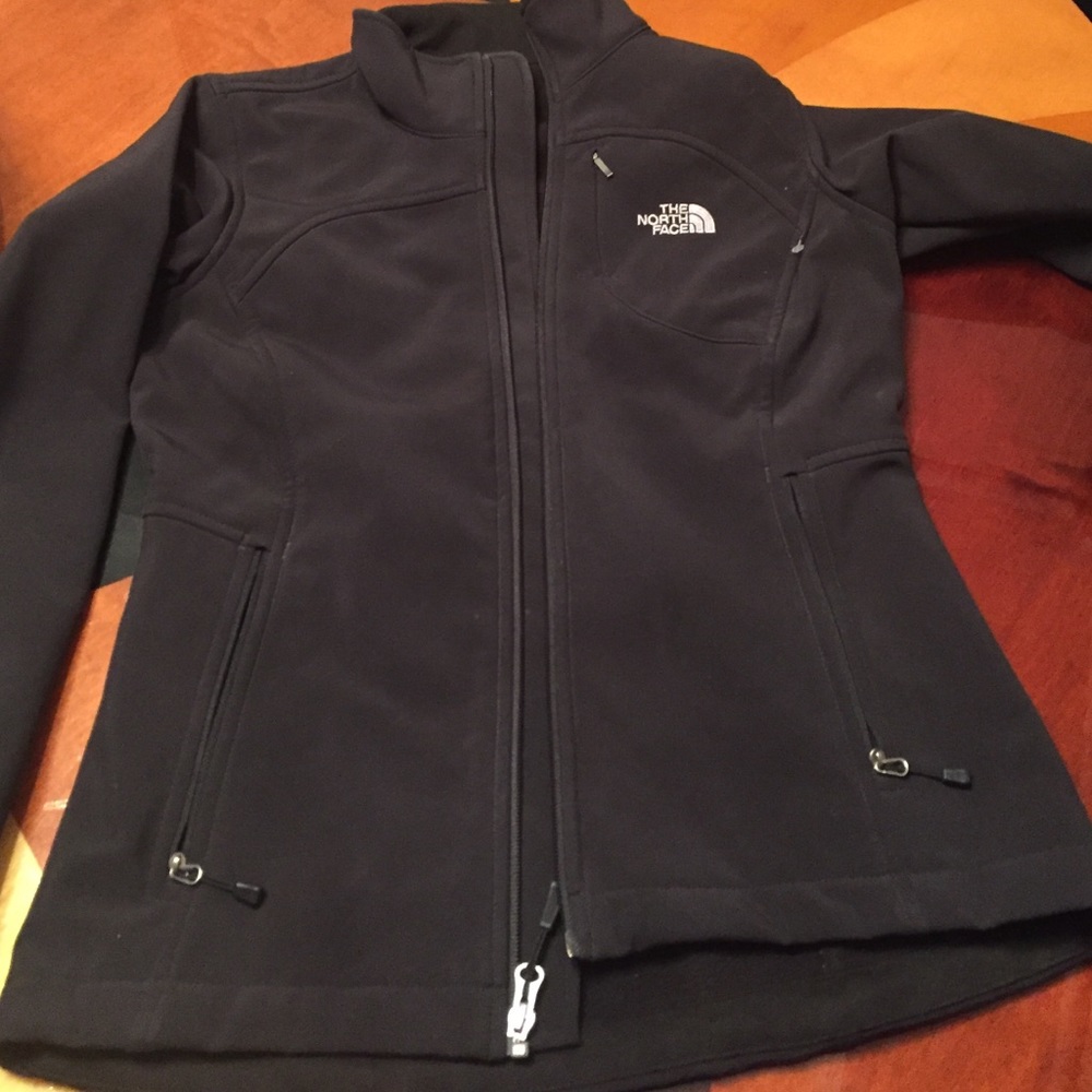 North Face Black Zip Up Jacket Women's Small