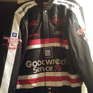 LAST CHANCE SALE Leather NASCAR jacket