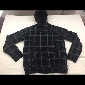 Hurley Men's Plaid Jacket Sz Medium