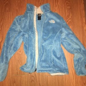 The North Face fuzzy jacket