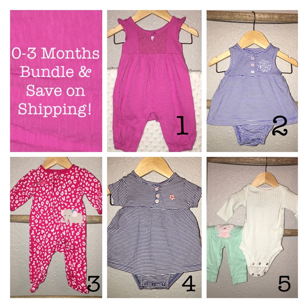 Infant Separates - Sizes 0-3 Months