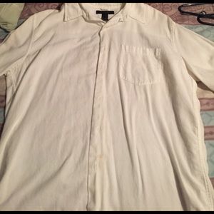 White 100% cotton express shirt