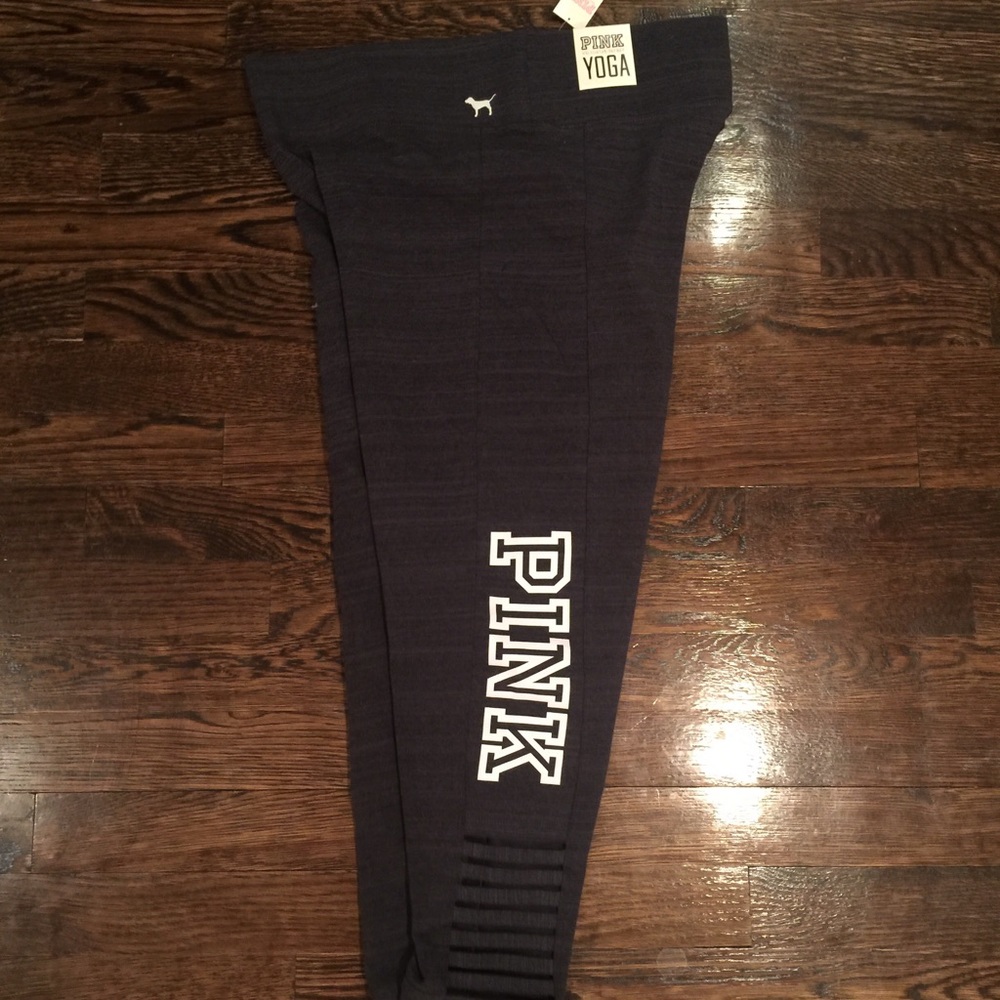 VS PINK Strappy Ankle Leggings L nwt