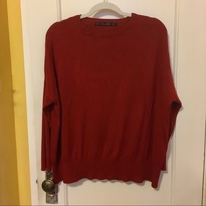 ZARA Knit Sweater Made in Bangladesh Sz M