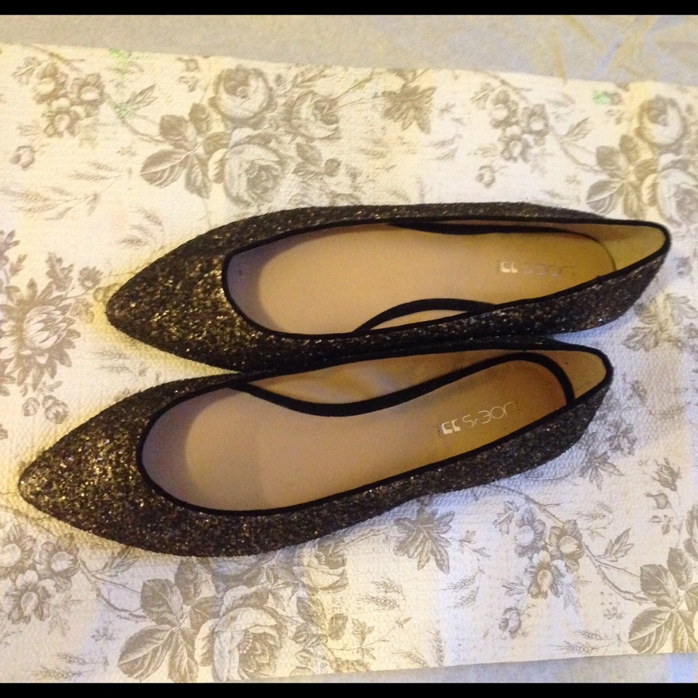 Joe's Jeans glitter flats