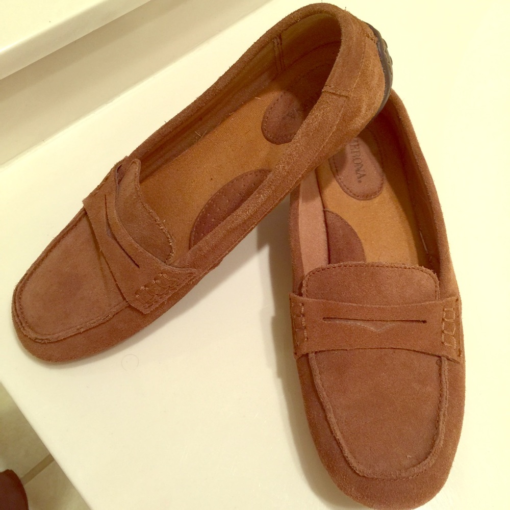 Merona Brand suede penny loafers