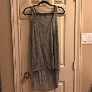 tank top with hoodie