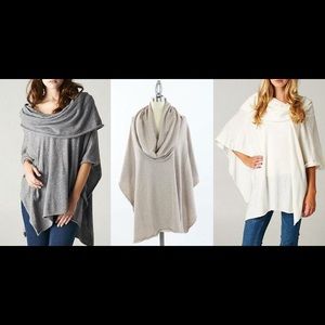 Love ❤️ Stitch Oversized Poncho