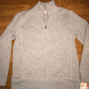 Men's J.Crew 1/4 zip sweater