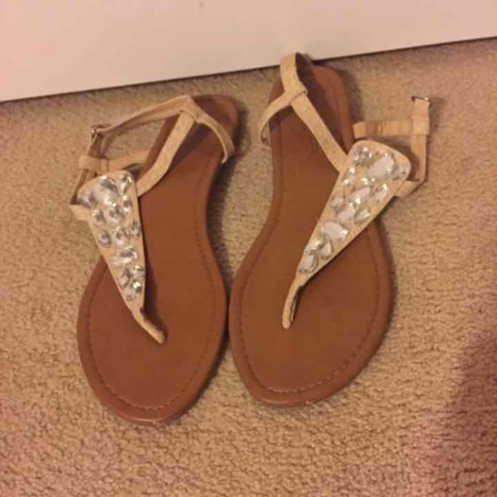 Rhinestone Sandals!