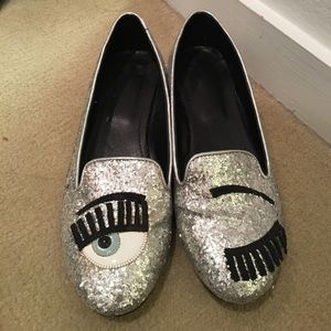 Chiara Ferragni Flirting Eyes slippers