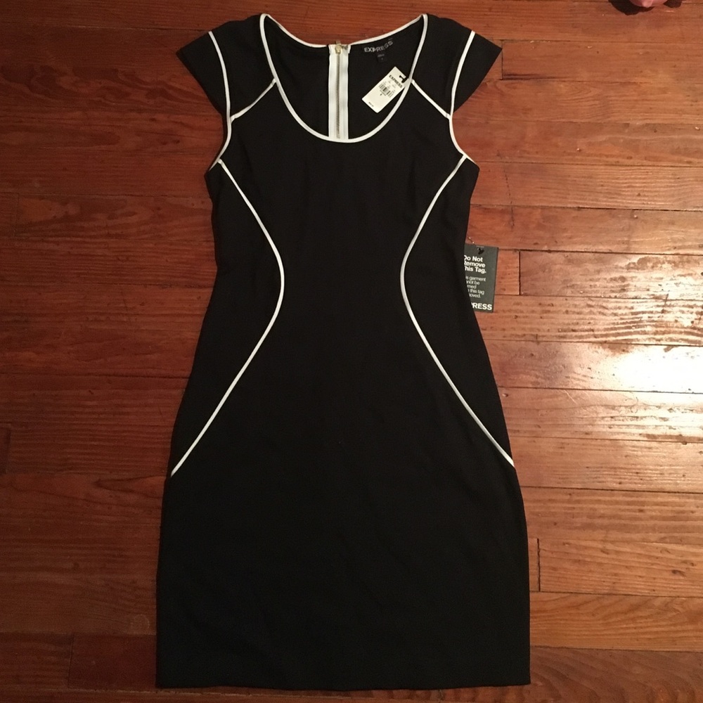 Black express NWT dress