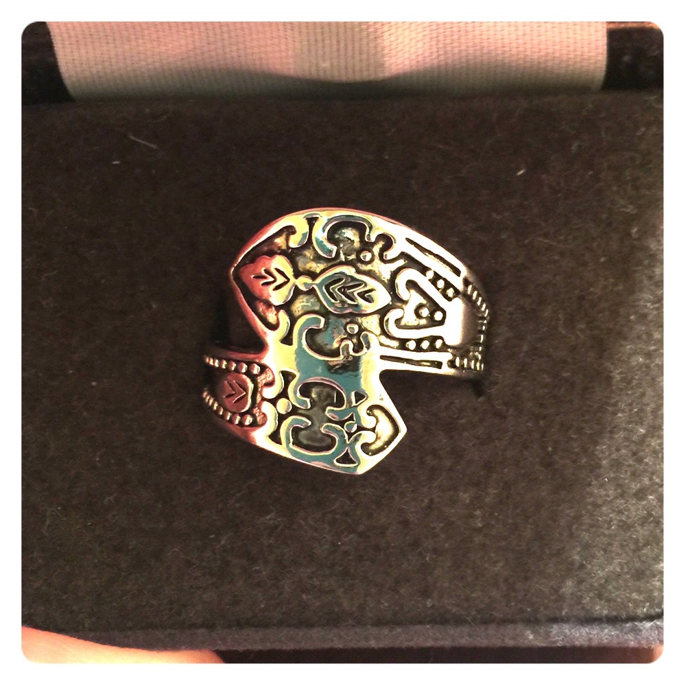 Sterling Silver "Spoon" Ring
