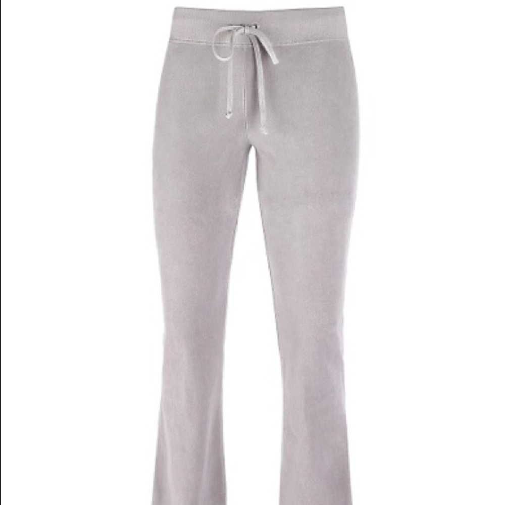 Juicy Couture Gray velour pants