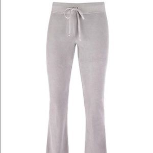 Juicy Couture Gray velour pants