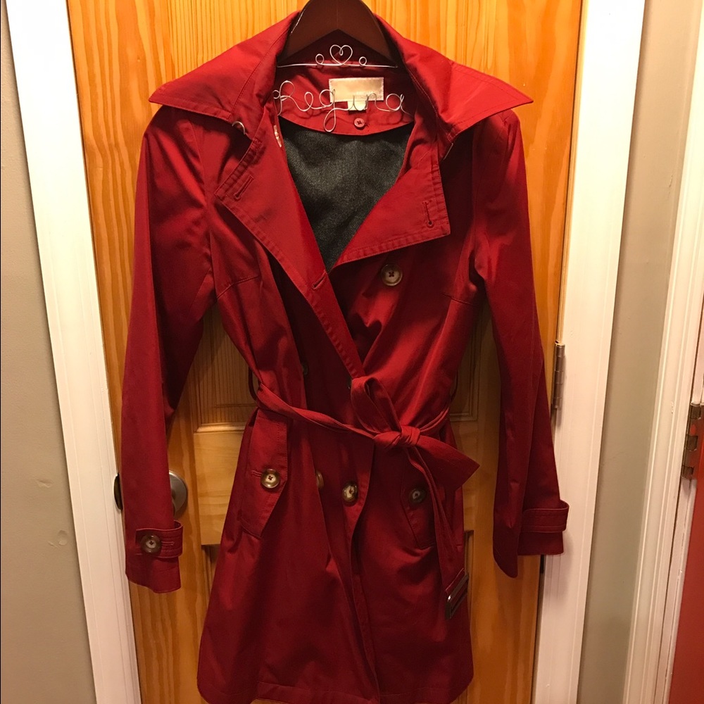 Michael Kors Hooded Trench