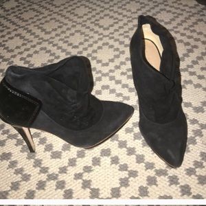 LAMB super sexy booties suede leather platform