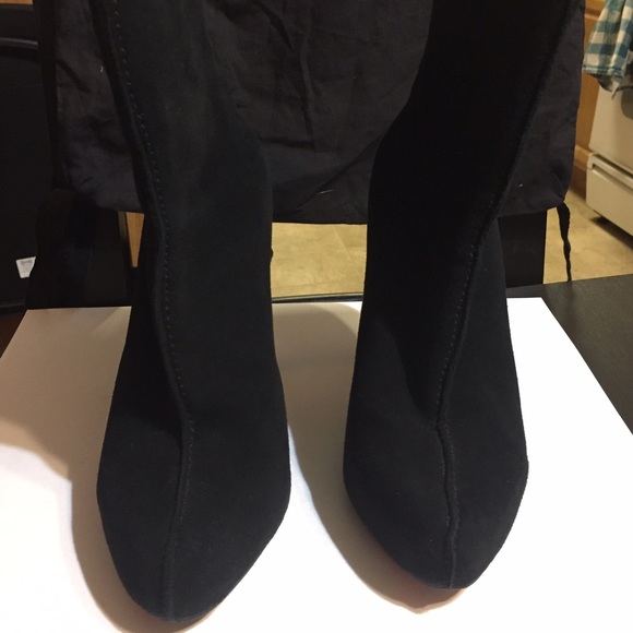 Christian Louboutin Shoes - Christian Louboutin Suede Black Booties