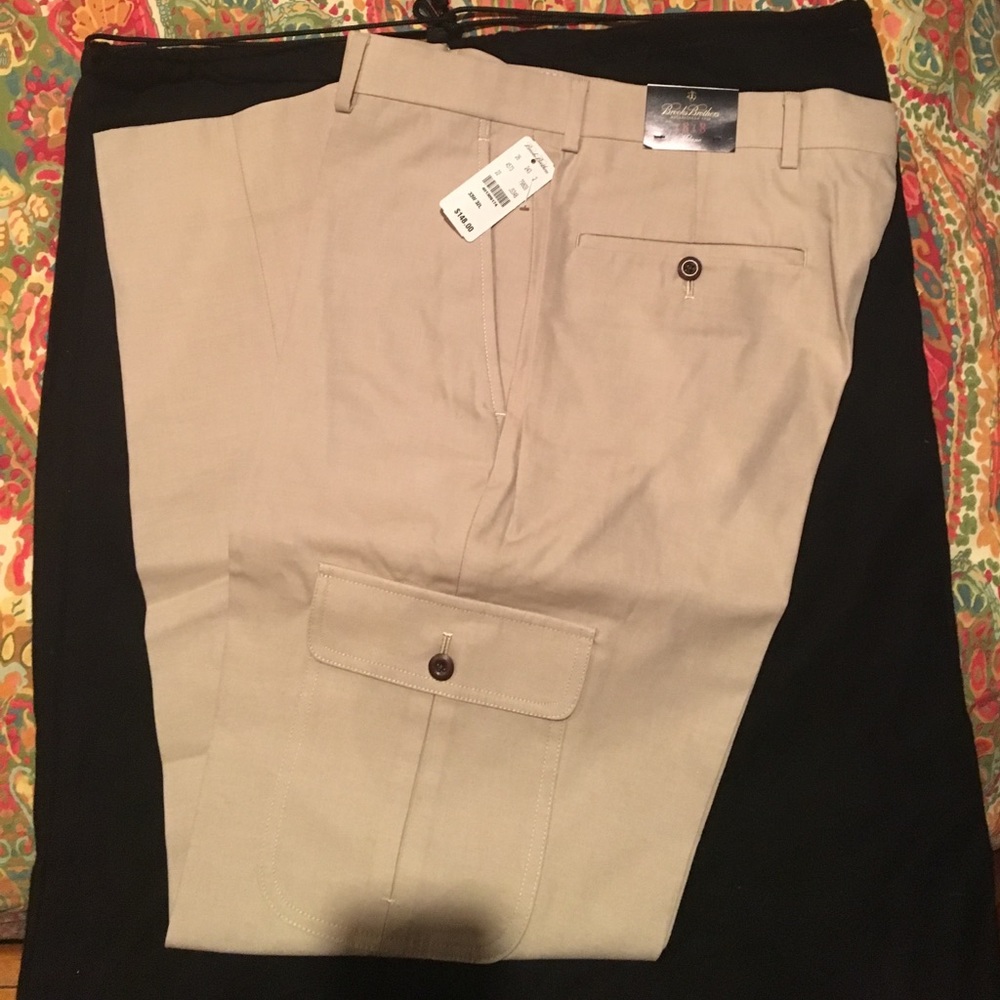 Brooks Brothers Men's Cargo Milan Pants NWT