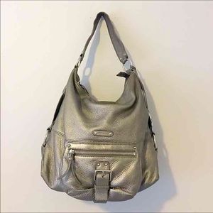 MICHAEL KORS AUSTIN LEATHER LARGE SHOULDER TOTE